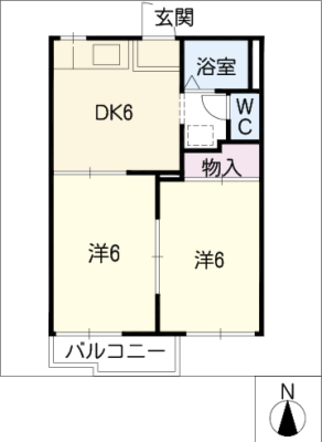 シードルング三好東山 2階