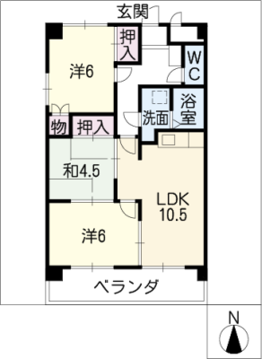 ガーデンパレス元八事 3階