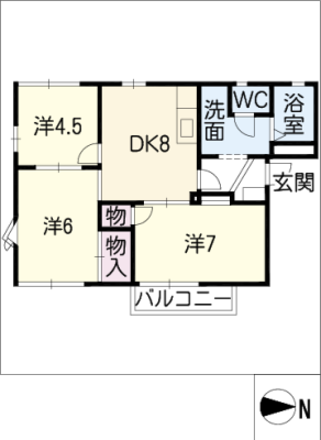 グリーンヒルズ徳重Ｂ棟