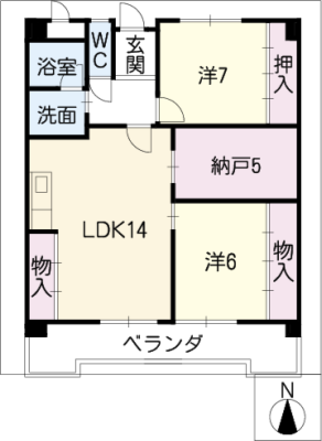 佐久間マンション 1階