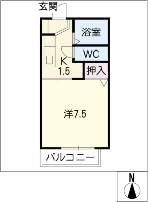 ファンタジア平針Ⅱ 2階