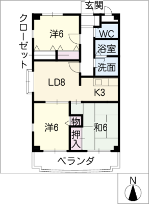 アルカディア中平 3階