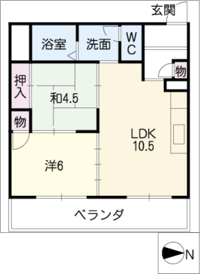 ヴィレッジ広和 3階