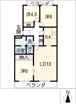 パラドールＨＡＲＡ 2階