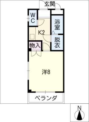 ホワイトハイツ赤池 1階