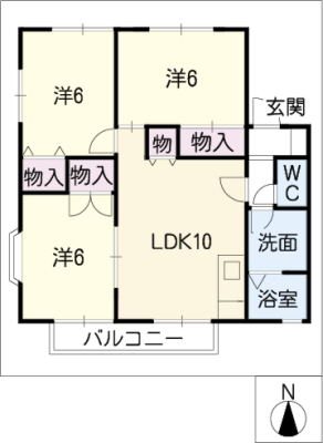 サンモール桃山 1階