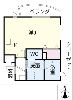 アクア　キャニオン原 3階