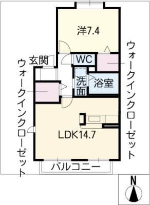 Ｒａｆｆｉｎｅｅ　Ａ棟 1階