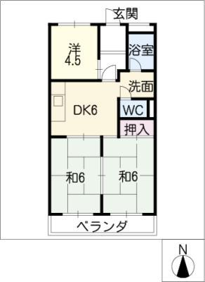 シャンポール原Ⅰ 4階