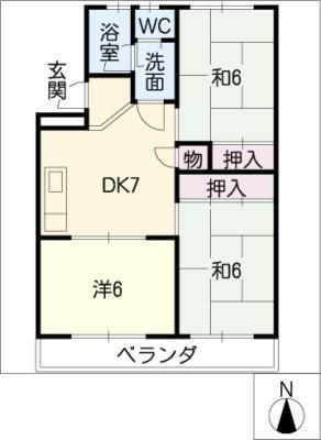 八城マンション 2階