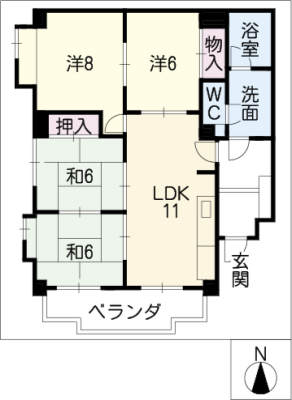 ホーメスト川名 3階