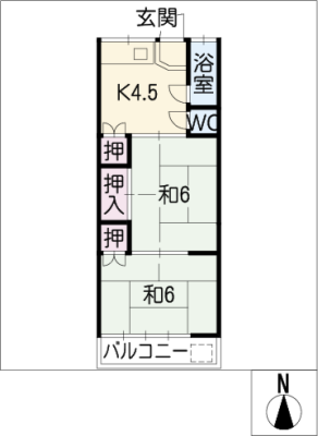 弥生荘 1階