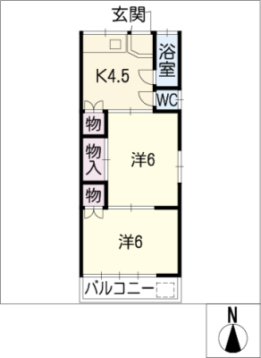 弥生荘 1階