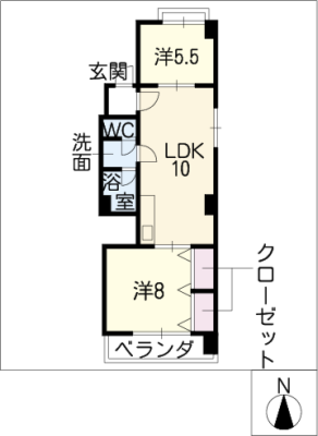 セブンス杁中 2階