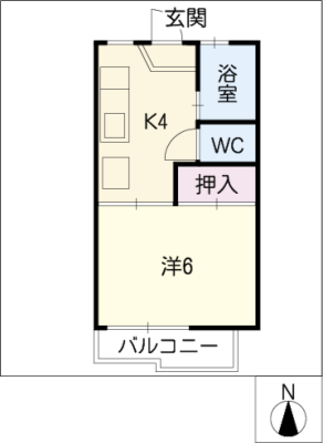 フォーブル山花 1階