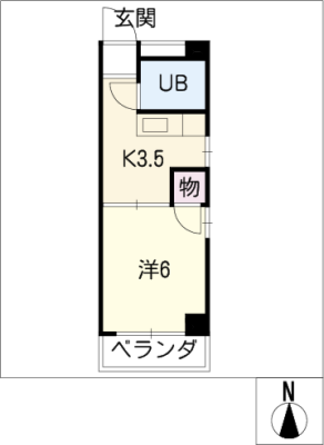 ハイツ栄和 1階