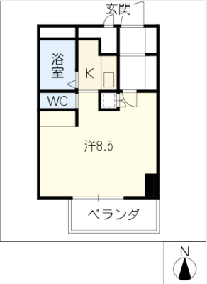 ユース山手館 9階