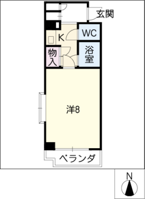 ドミール佐久間 3階