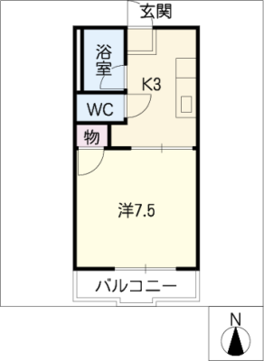 エトアール（Ａ棟・Ｂ棟） 2階