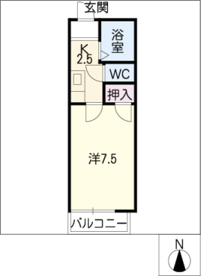 ドミール　ブラン 1階