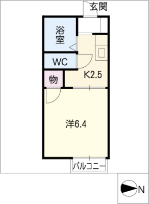 グランドール佐久間 1階