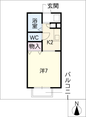 パセオ萩原 2階