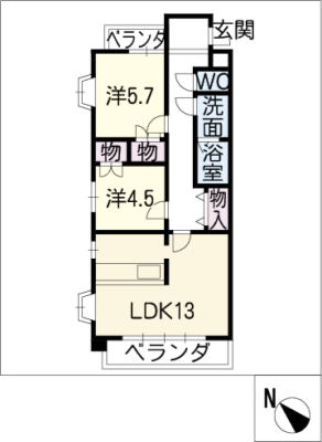 ベルハイム前山 1階