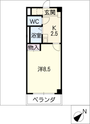 フォーブル川名 1階