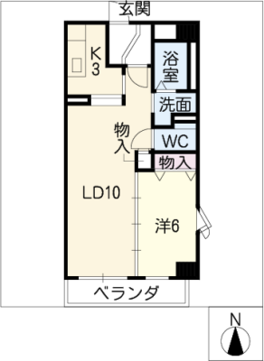 石川橋セブン　ヒルサイド棟 2階