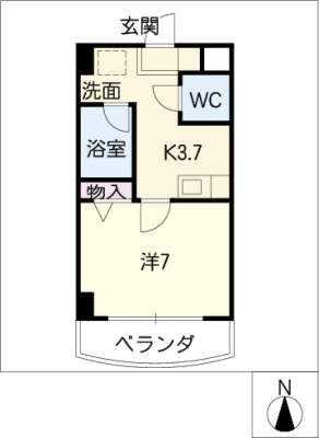 ラフィネ山手 4階