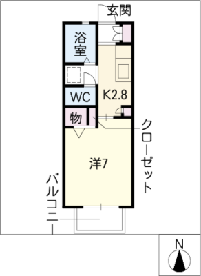 フレッシュイン安原Ⅱ 1階