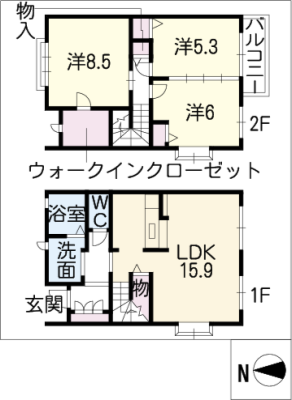 Ｃ’Ｓファミリア前山Ｃ棟