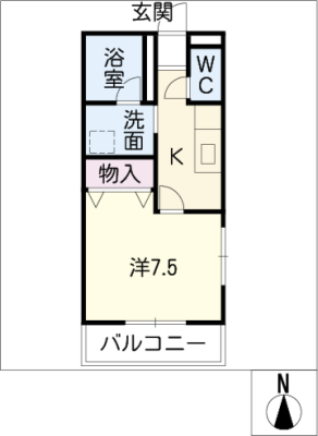 コリーヌ田面 2階