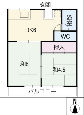 コーポ葵　Ⅰ棟 2階