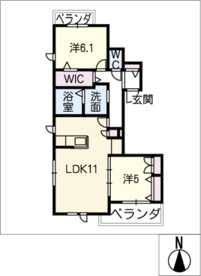 グランメール川名 3階