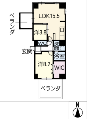 Ｃ・Ｐ・Ｐｕｒｅ隼人町 6階