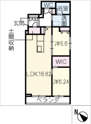 仮）昭和区川名町２丁目ｼｬｰﾒｿﾞﾝ 2階