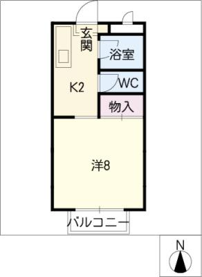 ラ・フォーレ駒方　A棟 2階