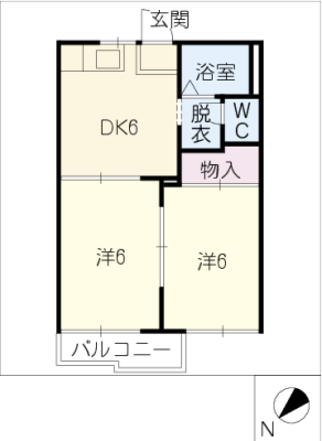 タウンしょうぶ池Ｃ棟 1階