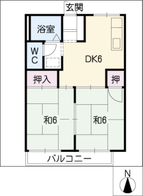 ストリングスフジ 2階