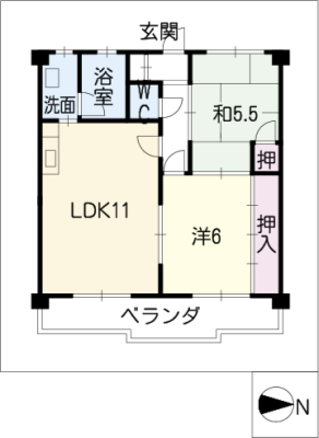 マンション久保田 4階