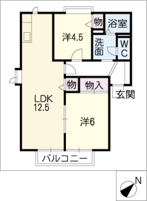 サクセス新安城Ａ棟 1階