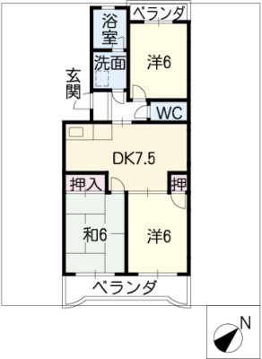 サマーブリーズⅡ 3階