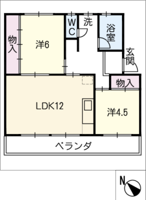 ボヌール広幡 4階