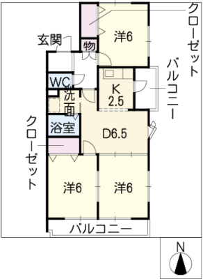 ロックハウス 2階