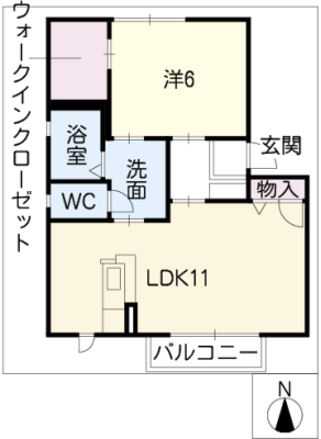 南ガーデンハウスＷ 1階