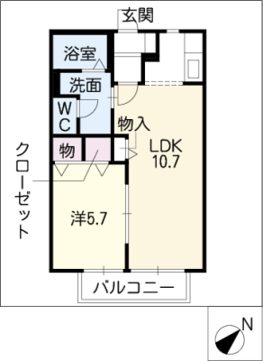 メゾン　アミティエ 2階