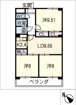 イーストハイツ新安城 5階