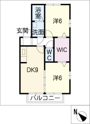 シャトレーヌ　Ｂ 1階