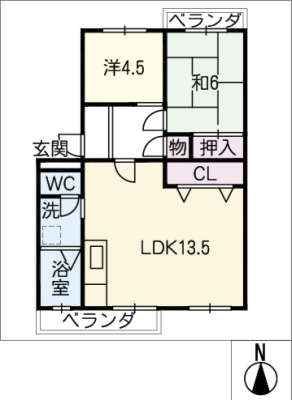 パークサイド秋葉 2階